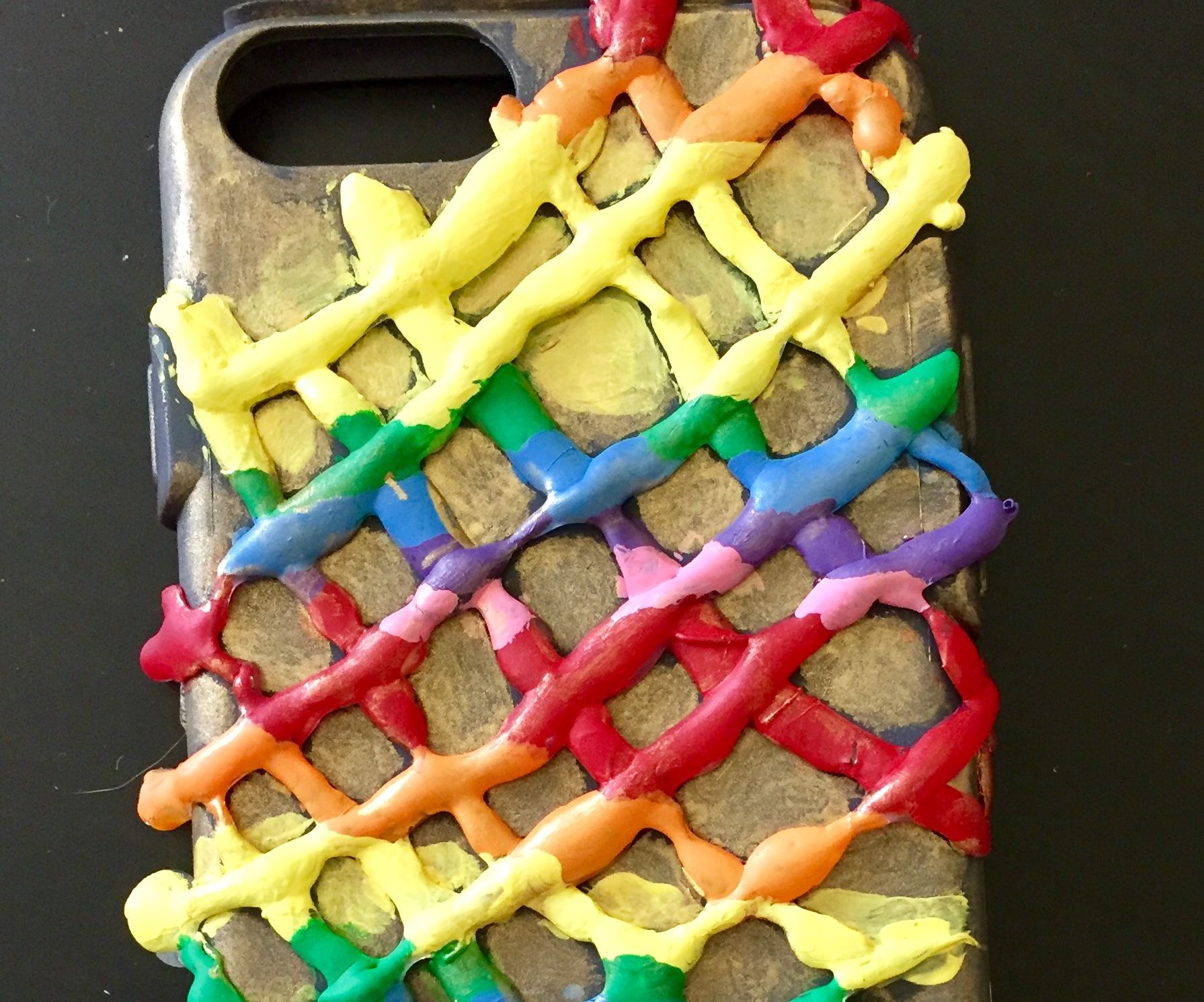 Cute Hot Glue Phone Case