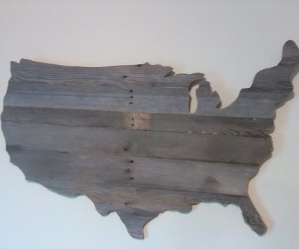 Pallet USA Wall Art