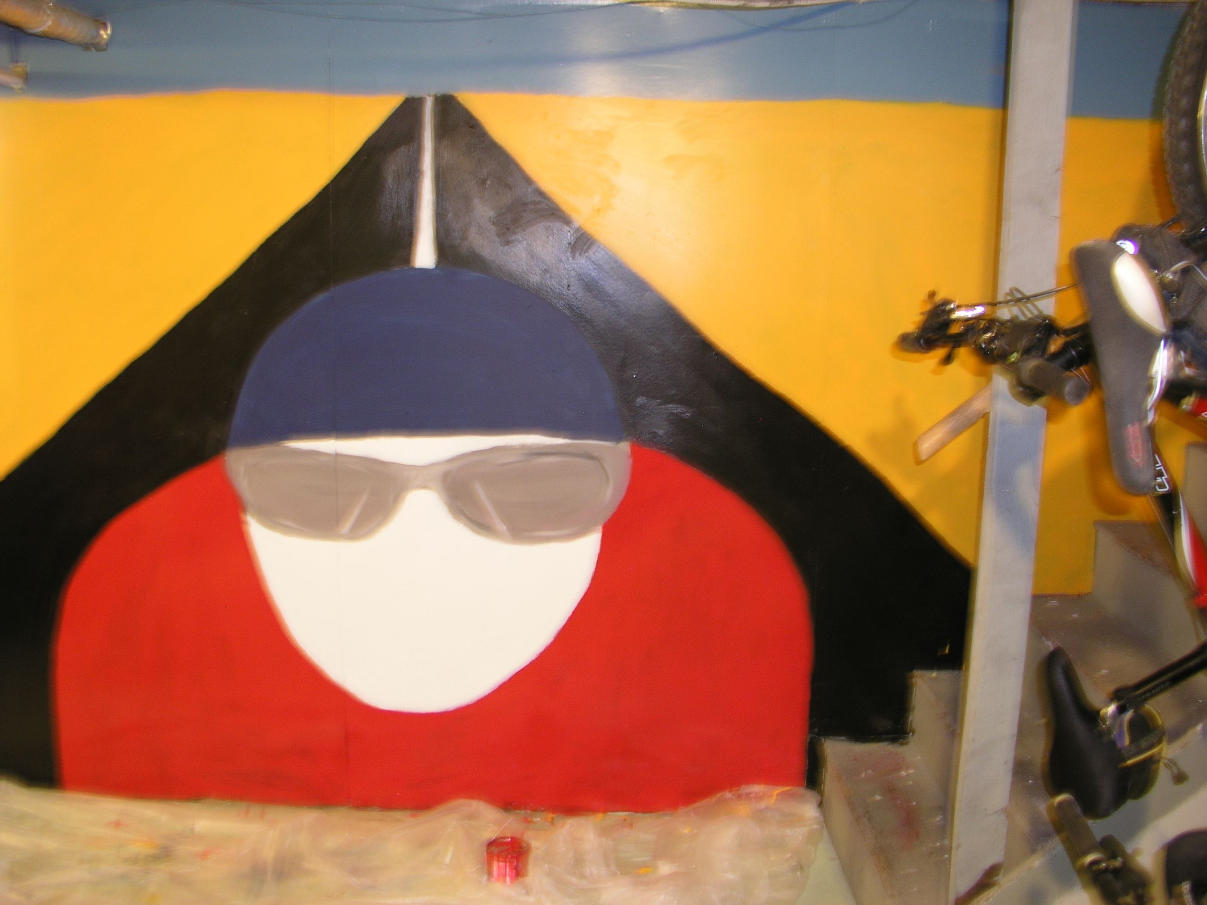 Create a Mural for Your Cycling Boudoir (or Whatever) 