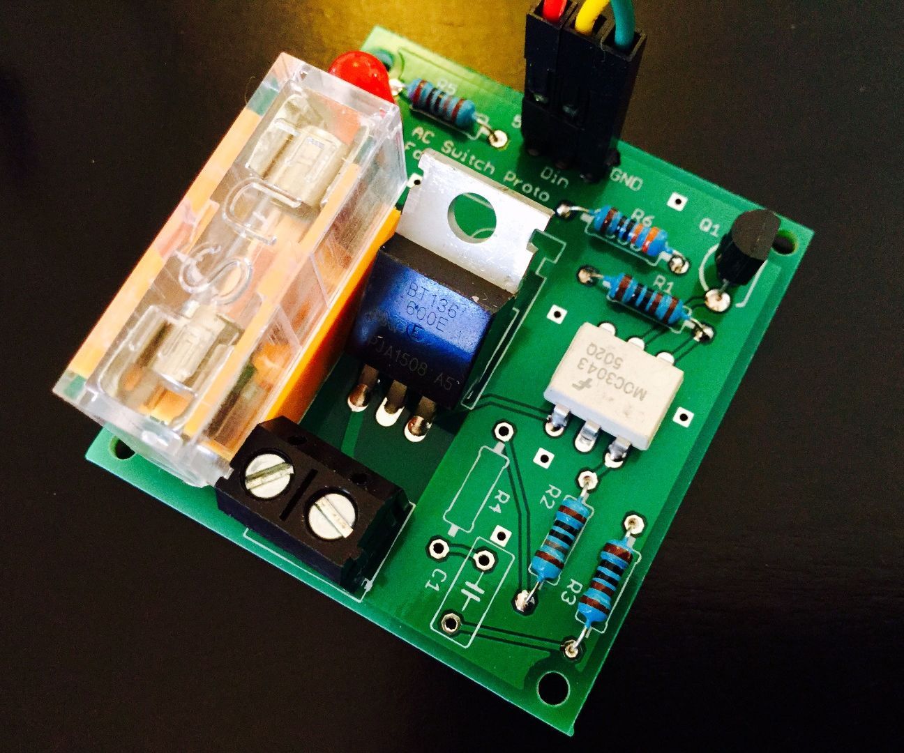 How to Build an AC Power Switch Development Board Instructables