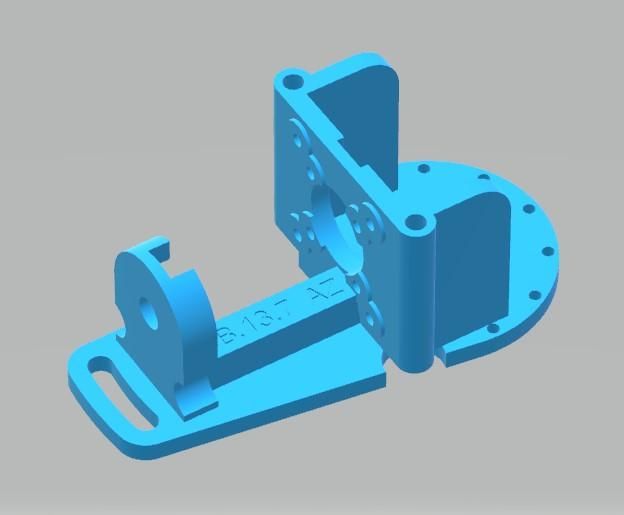 Build the Azimuth Motor and Gearbox