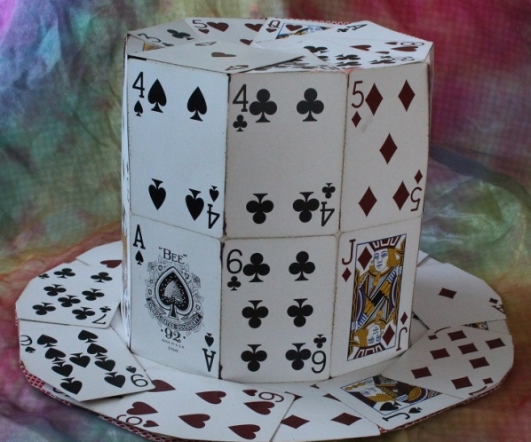 How to Make a Hat Out of Cards!