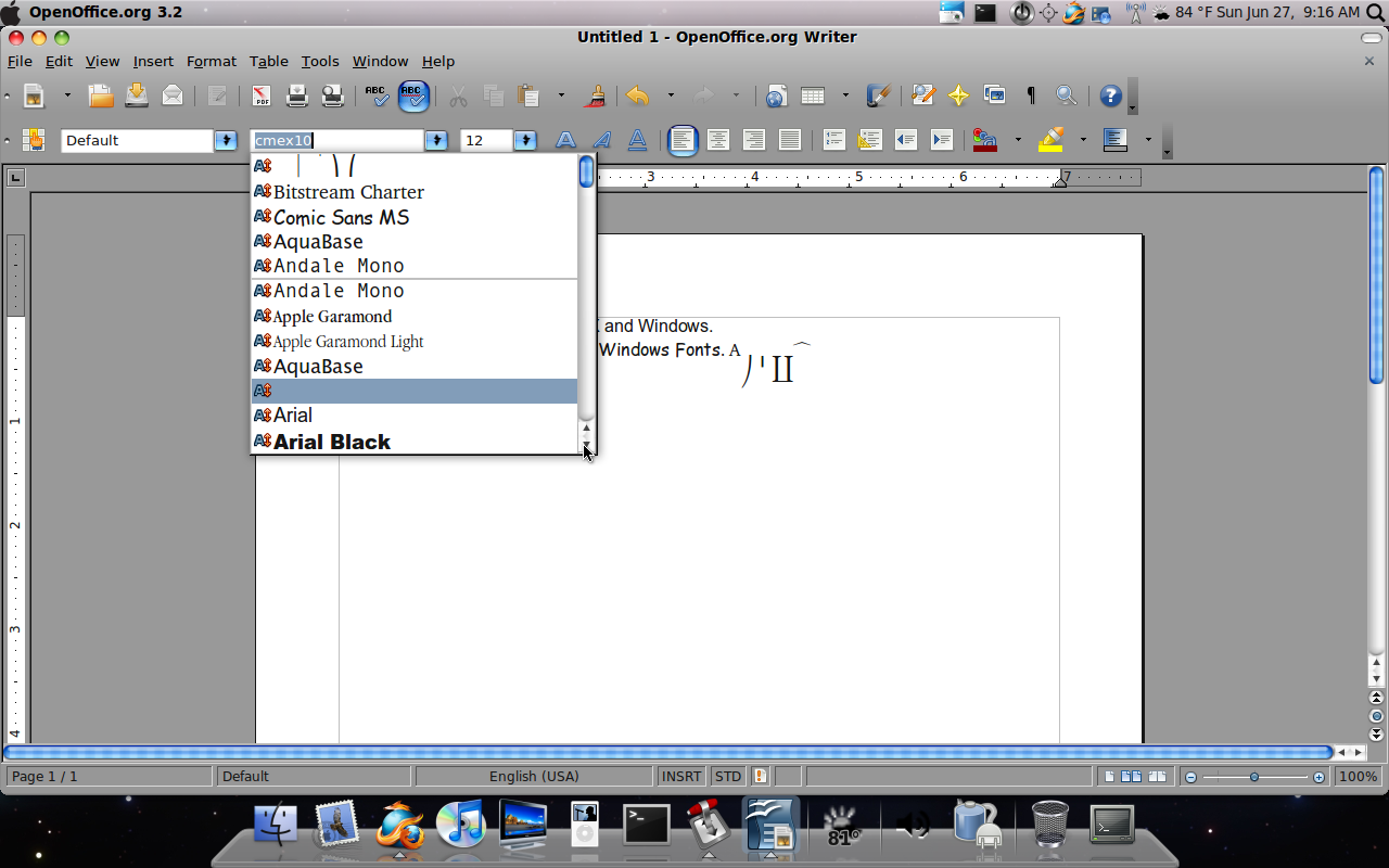 How to Install Microsoft and Mac Fonts on Ubuntu.
