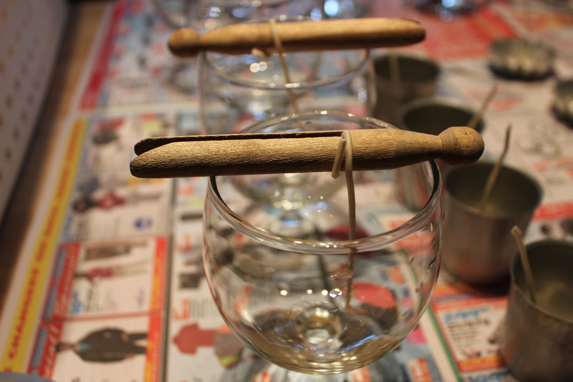 Recycled Wine Glasses