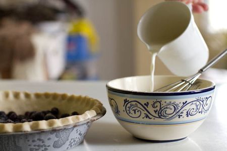 Blueberry Cream Pie