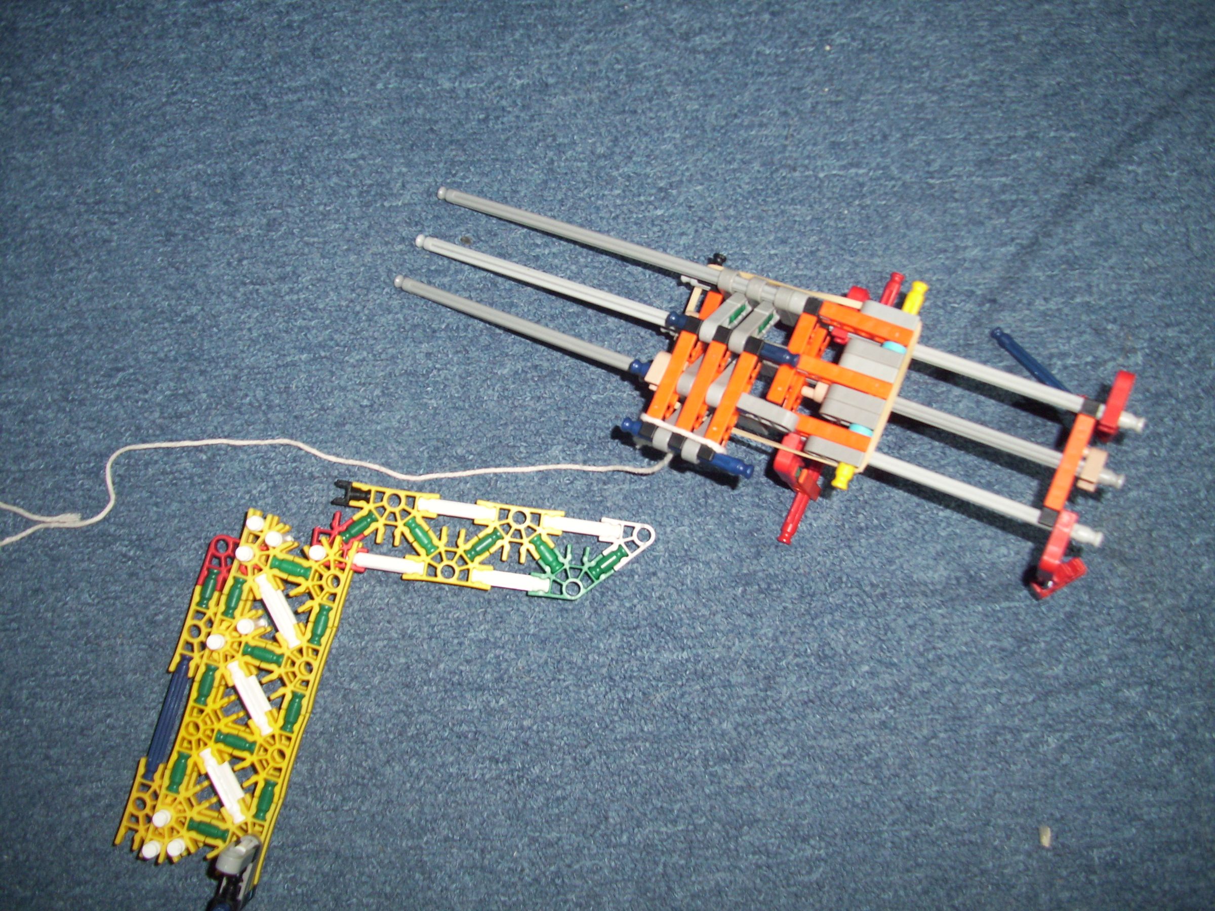 Knex Swich Blade and Wolverine Claws