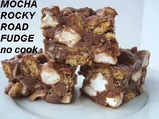 Emi's ROCKY ROAD NO COOK FUDGE