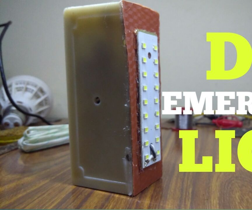 How to Make a Rechargeable Led Emergency Light