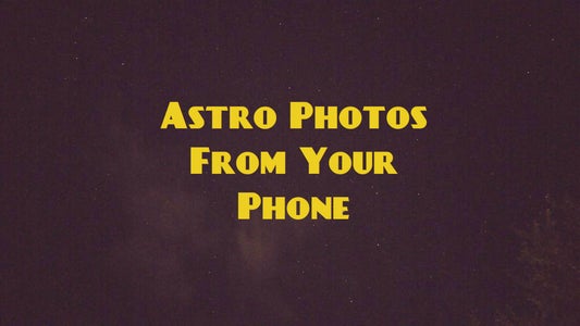 How I Took Star Pics With My Phone