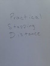 How Do You Find Practical Stopping Distance?