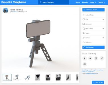 3D Print and Assemble the Phone Holder