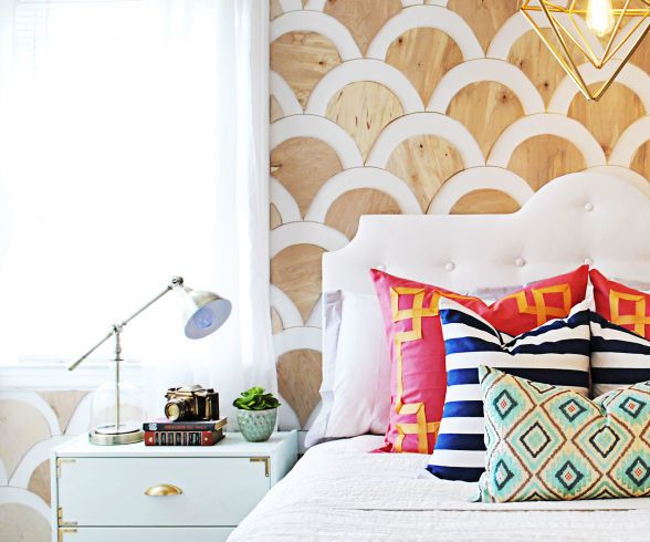 DIY- How to Scallop Wall