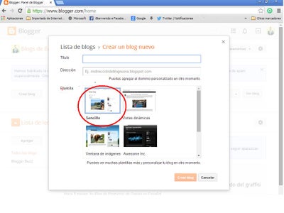 Elegí Una Plantilla Y Continúa