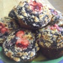 Blueberry Muffins with Streusel Topping: A Baking Attempt