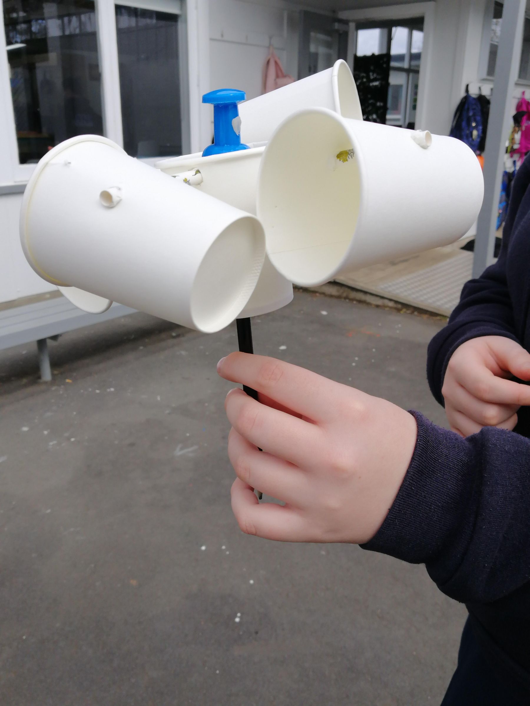 How to Make an Anemometer by Riyana, Mackenzie, Olivia & Pranvi 6