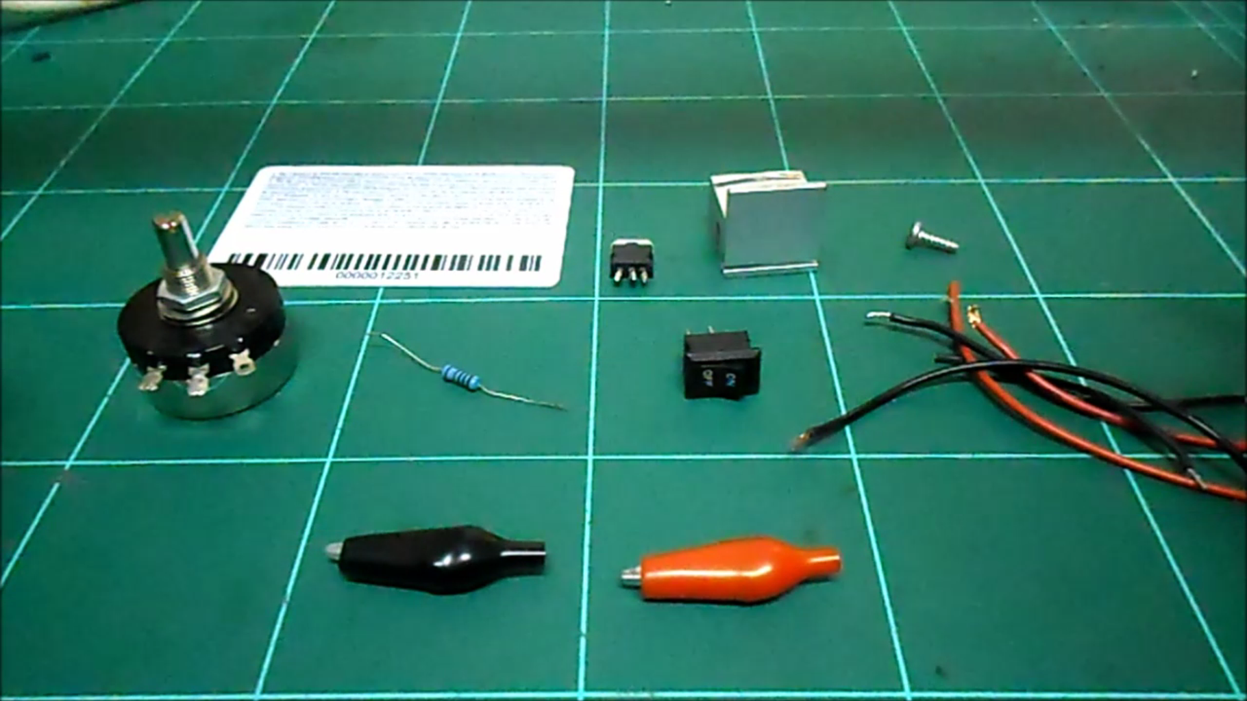 Variable Voltage Regulator Using the LM317 : 8 Steps Circuit Diagram