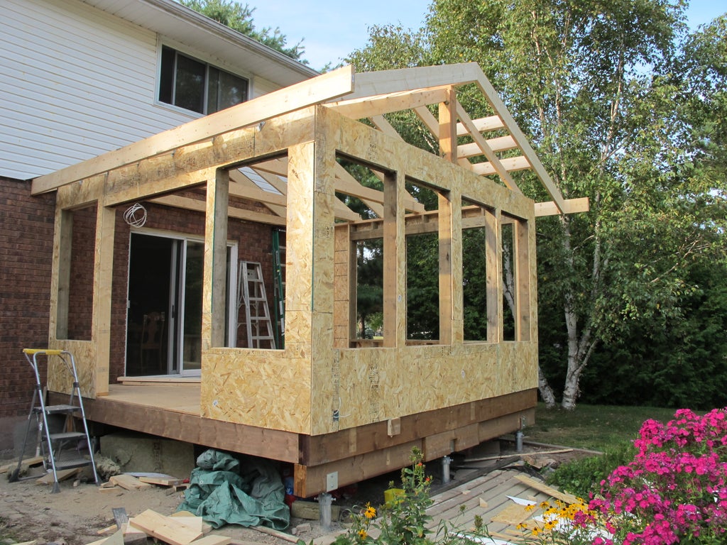 How to build a sunroom addition Builders Villa