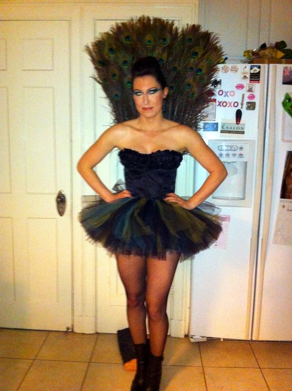 How to Make a Peacock Costume