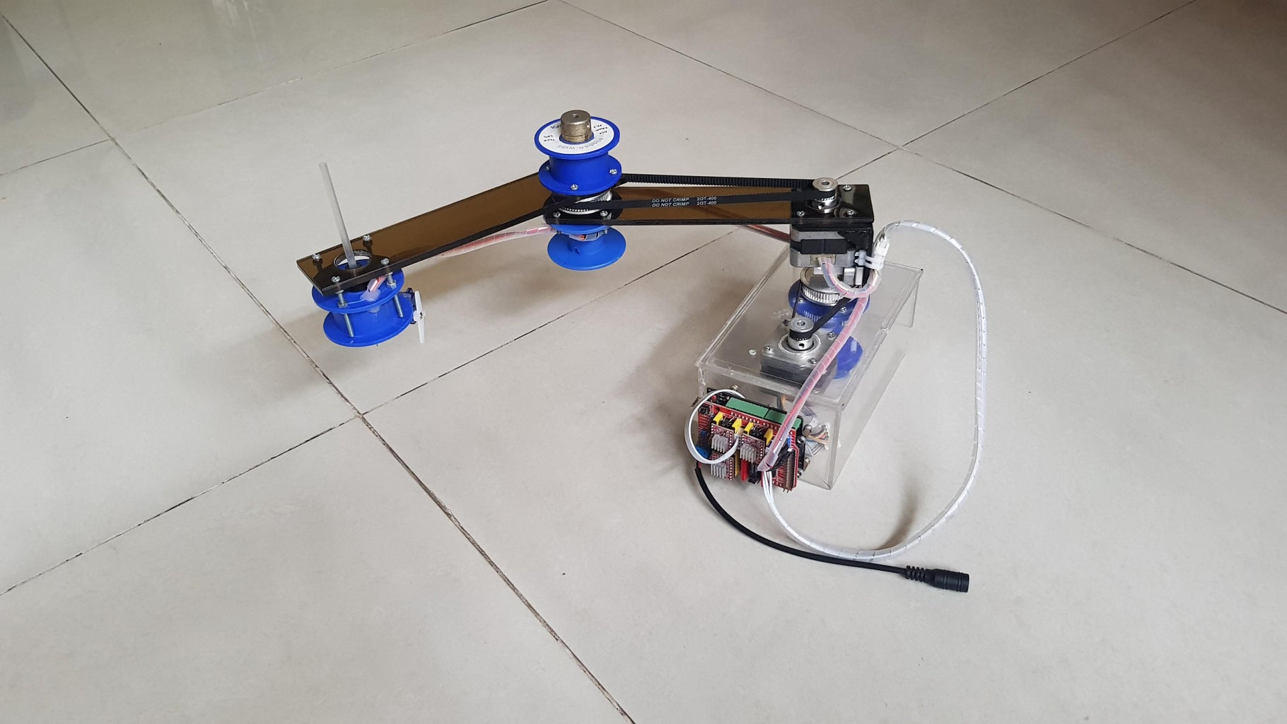 D.I.Y SINGLE ARM SCARA ROBOT : 8 Steps (with Pictures) - Instructables