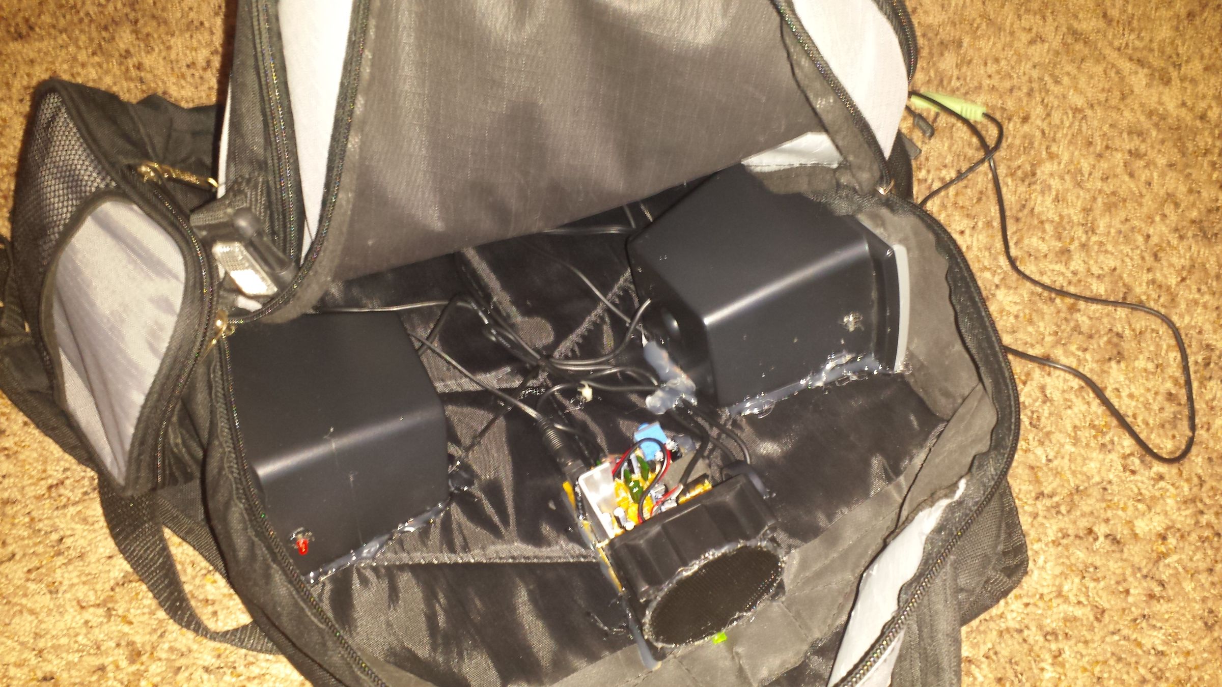 Cheap Speaker Backpack