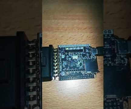 Visuino Pro Macchina Interface OBDII Get Started LED Blink