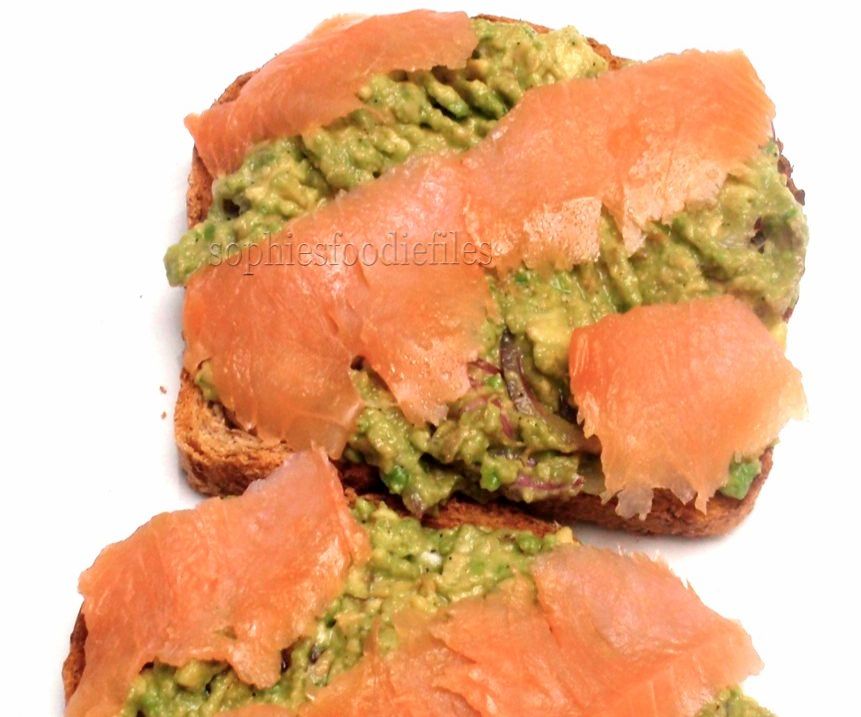 Smoked Salmon Avocado Toasts
