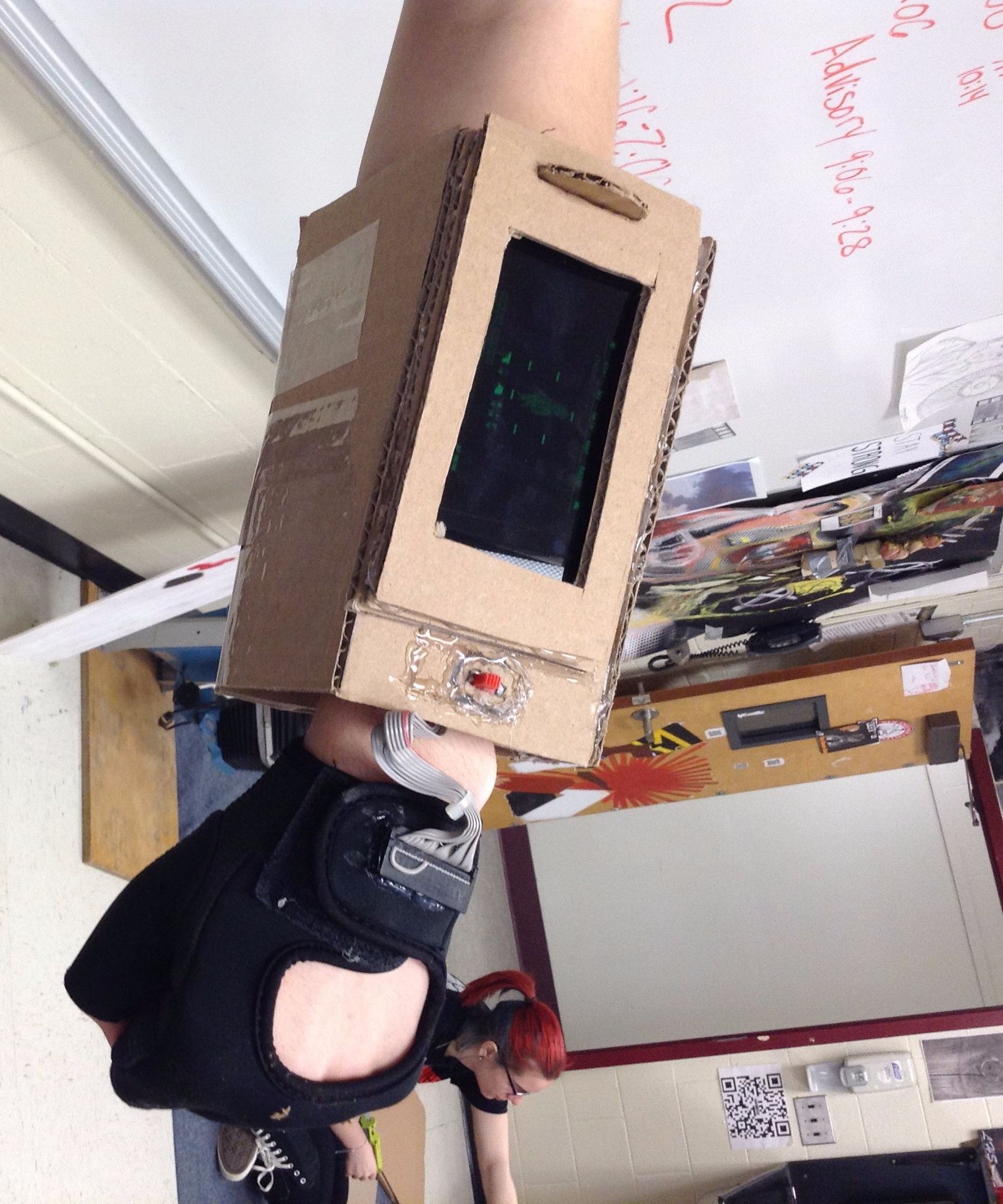 Cardboard Fallout PIP-boy