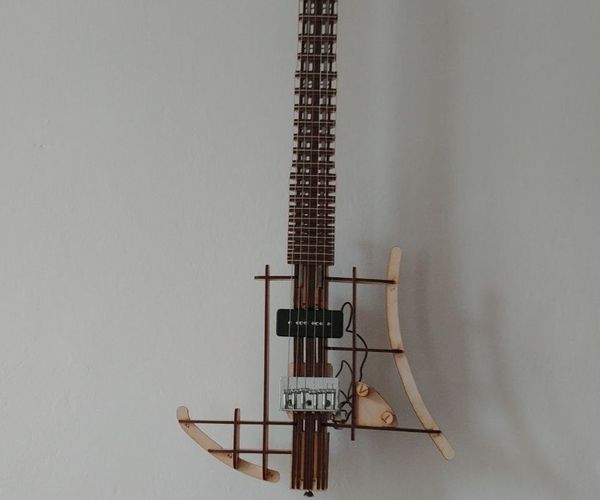 Lasercut E-Guitar