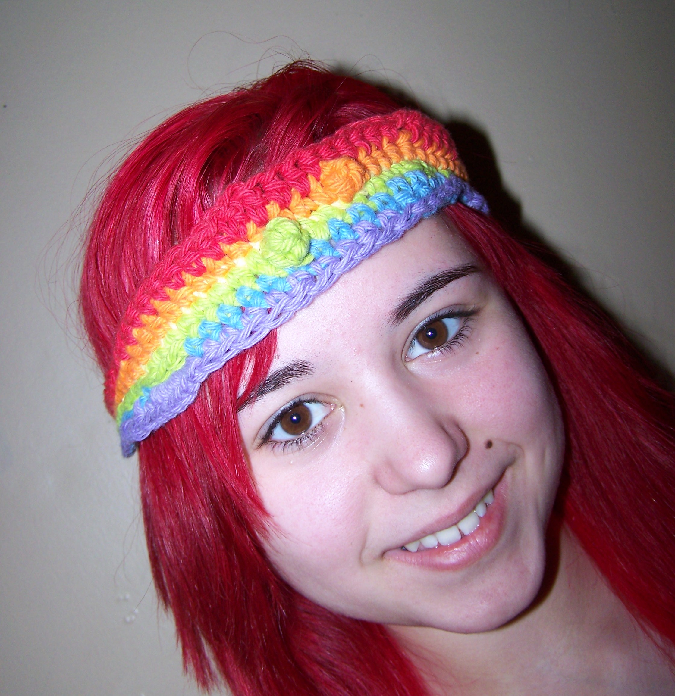 Rainbow Headband and Red Haired Girl Instructables