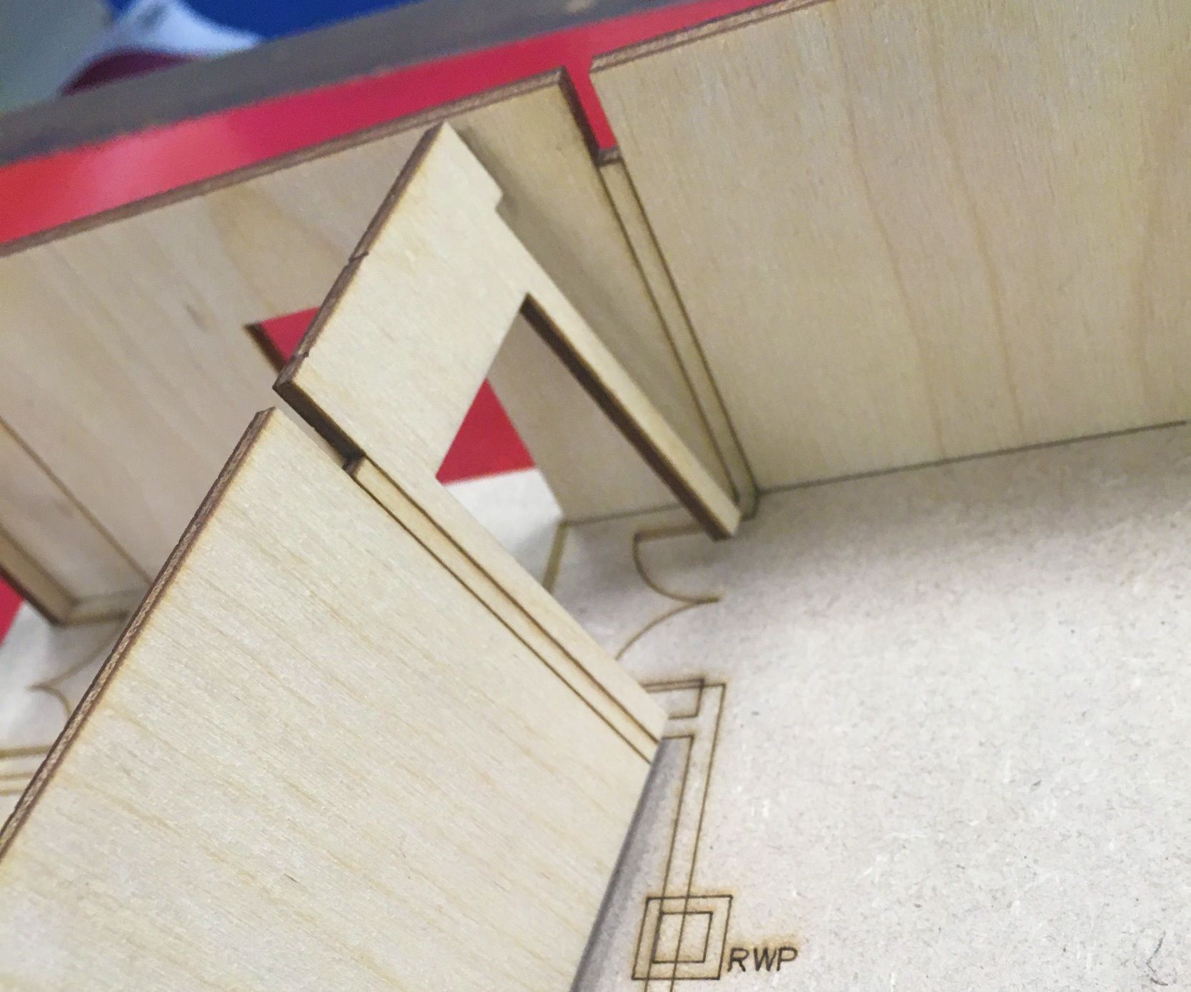 Architecture and Interior Design Scale Model for Laser Cut