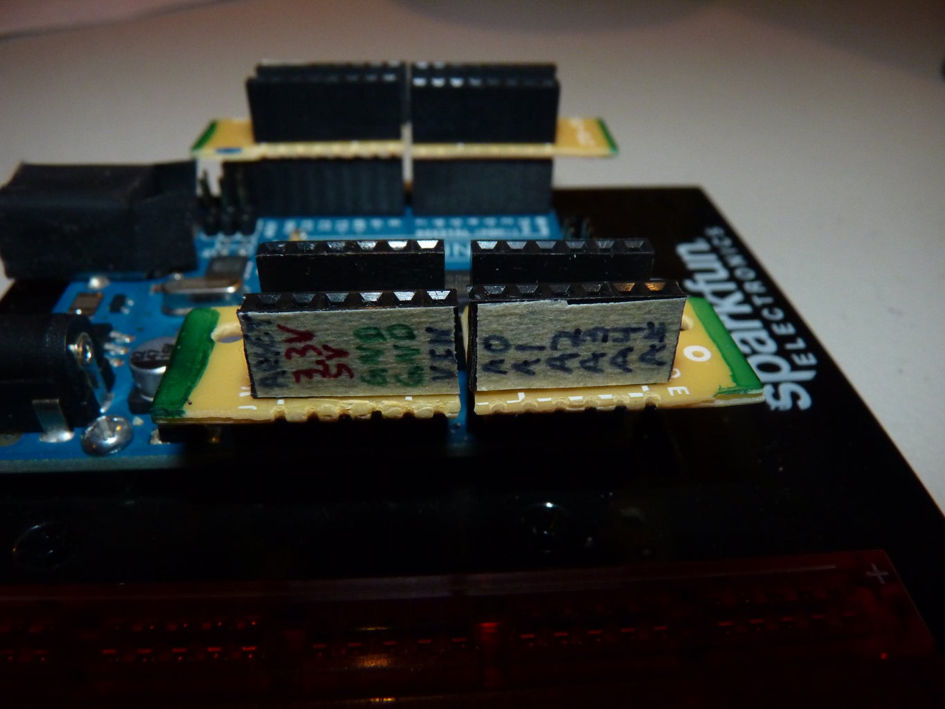 Simple Arduino Wing Shield