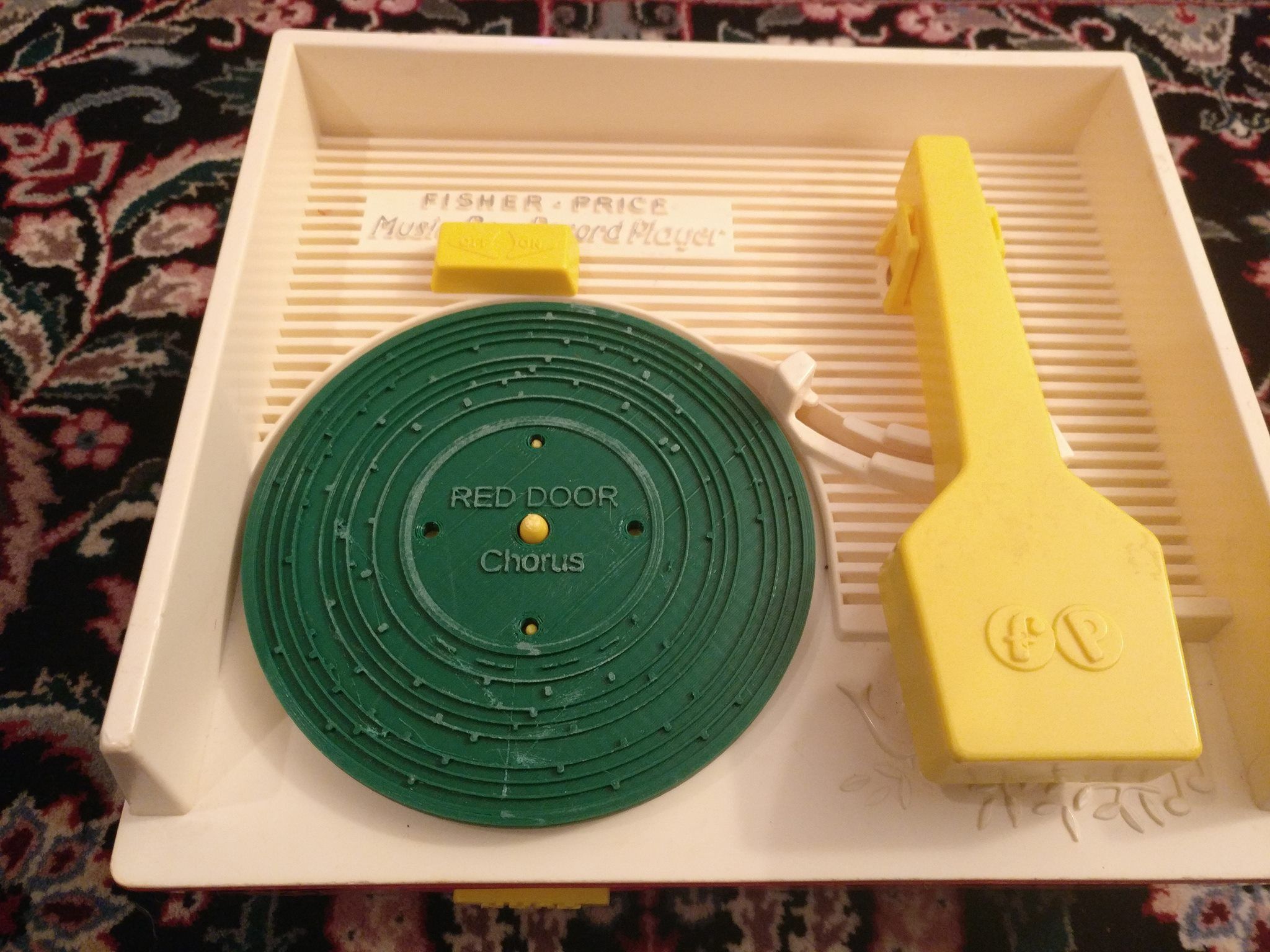 3D Printing Records for a Fisher Price Toy Record Player
