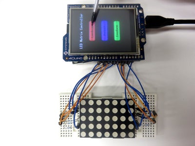 LED Matrix Controller Using 4Duino : 4 Steps (with Pictures ...