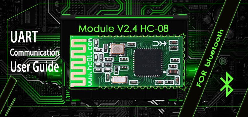 HC-08 Bluetooth UART Communication Module V2.4 User Guide : 9 Steps ...