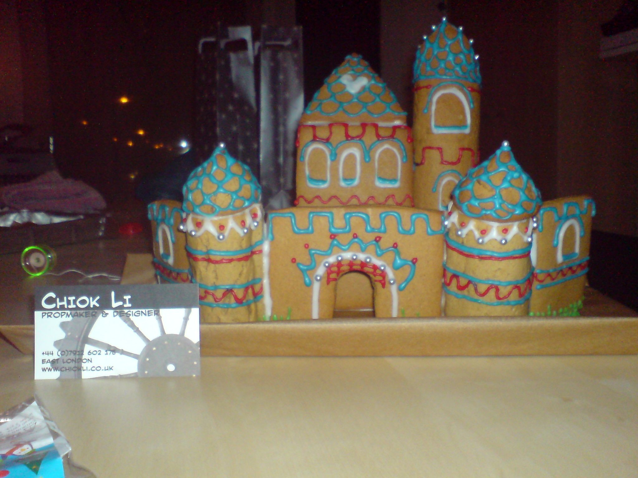 Sleeping Beauty Gingerbread Castle