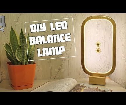 DIY Lamp With Gravitational Magnetic Switch