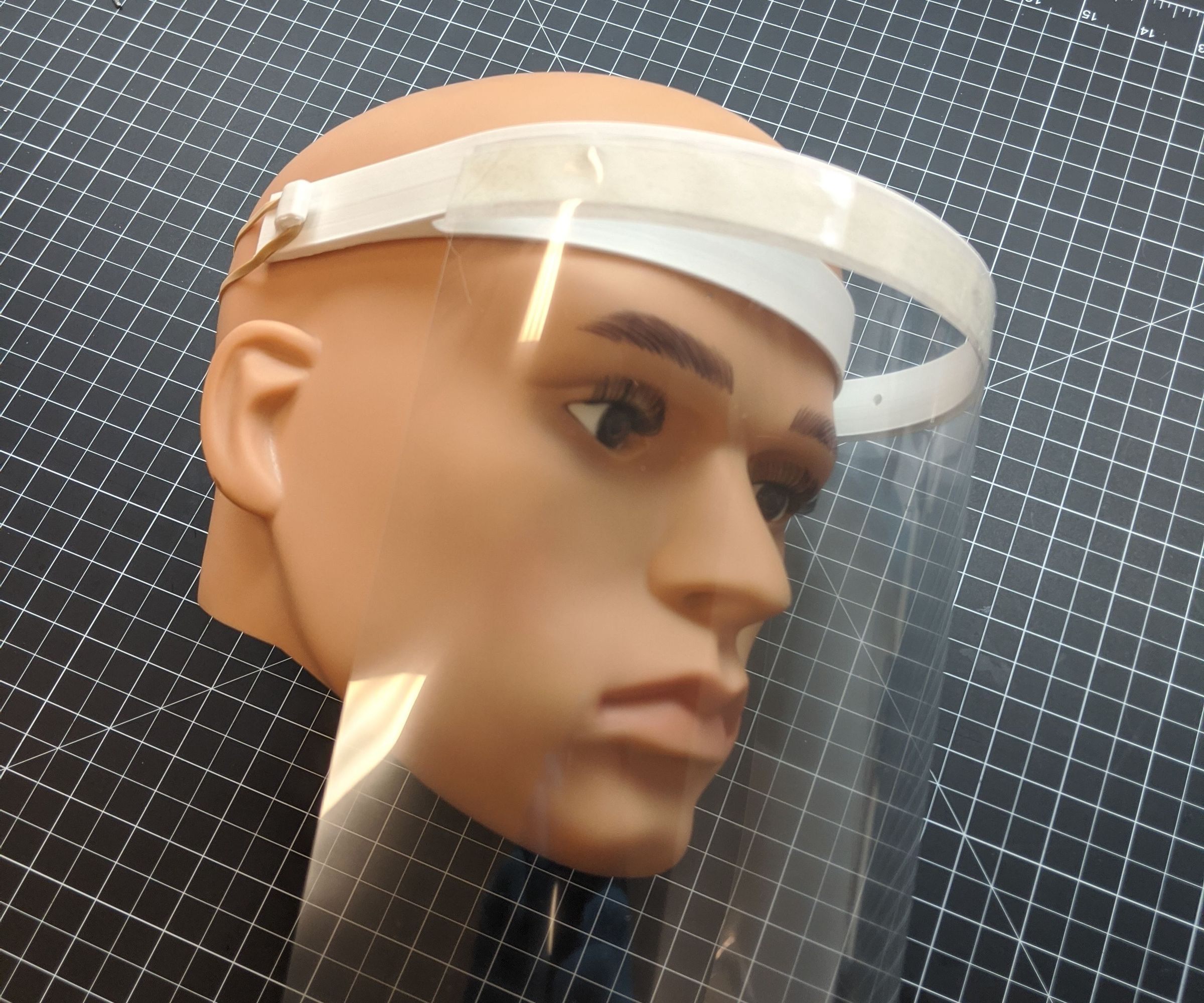 Face Shield for Corona Virus/Covid19 Without a 3D Printer