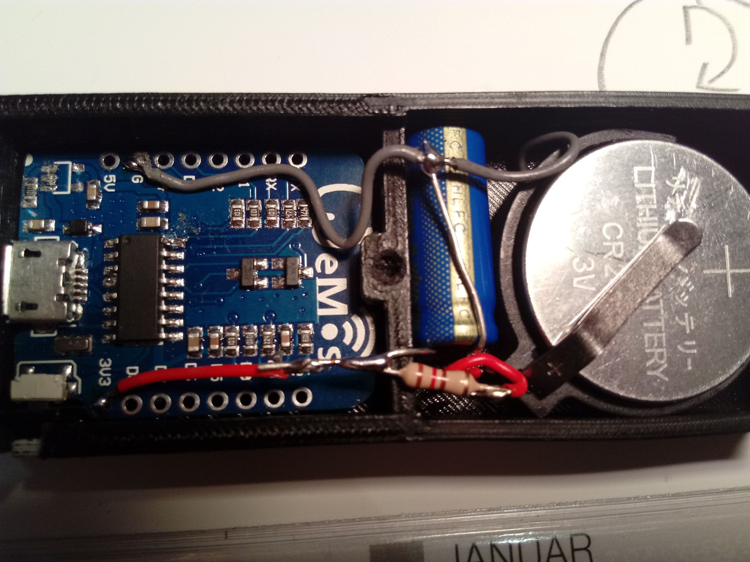 Remote Control ESP8266 With Coin Cell 5 Steps (with Pictures