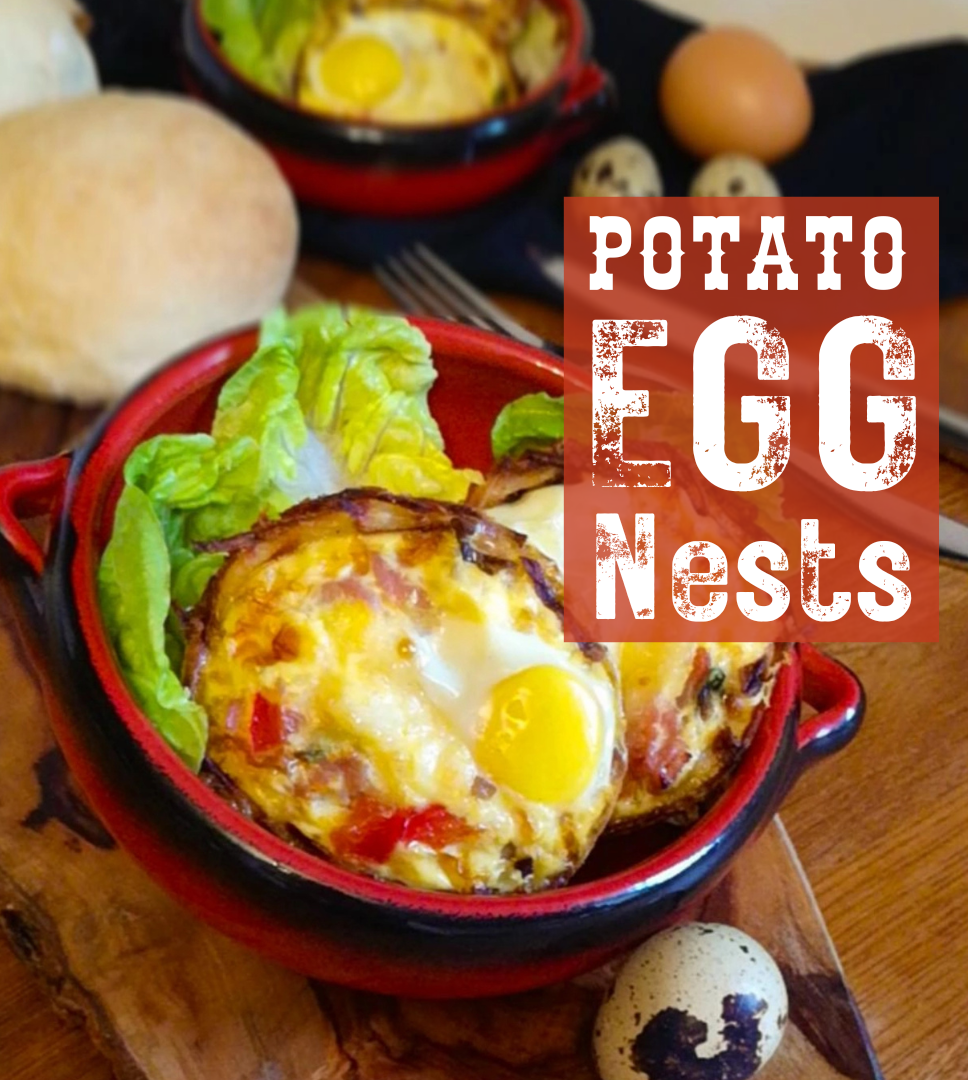 Potato Egg Nests