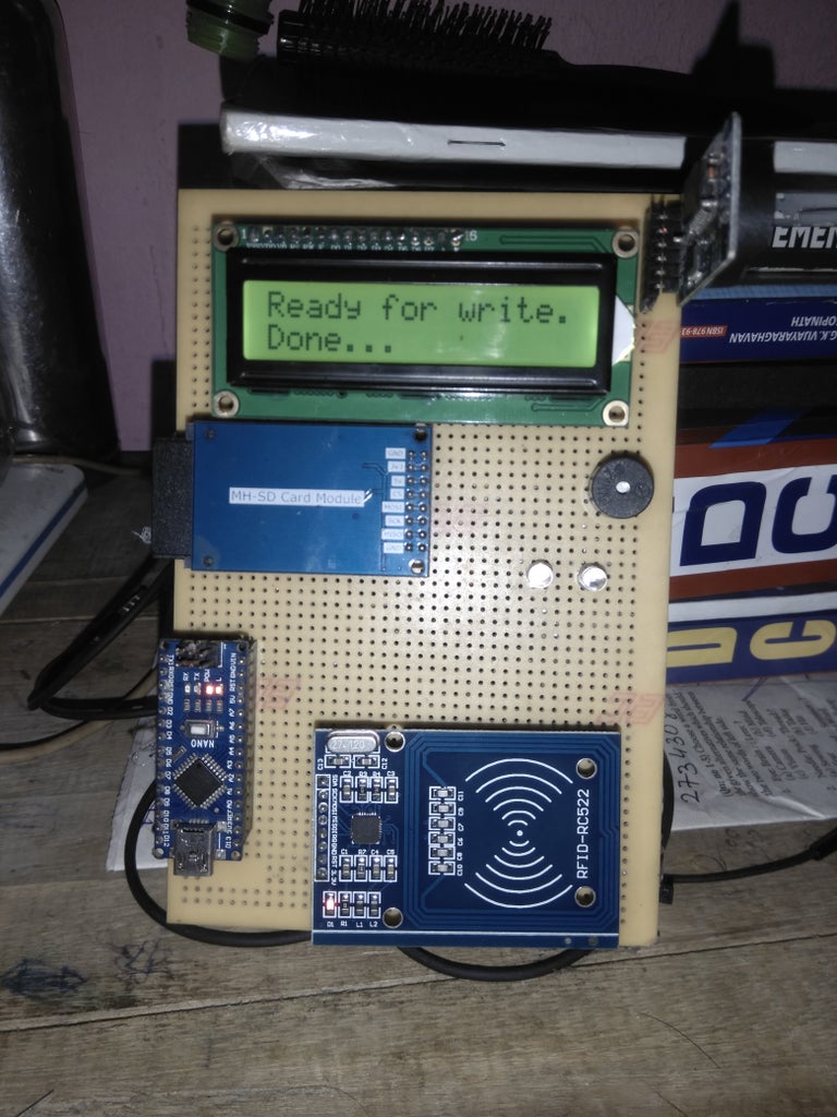 Automatic Students Attendance System Using Arduino and RFid. : 14 Steps ...