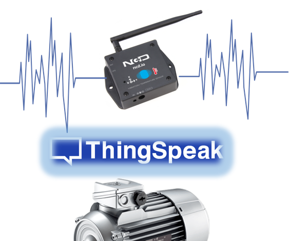 Predicitive Maintenance of Rotating Machines Using a Vibration and Thingspeak