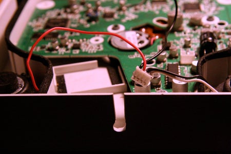 Adding an Audio Jack to a MUJI Wall CD Player