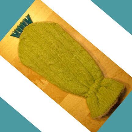 FROST AND FOG MITTEN (created From an Old Sleeve!)
