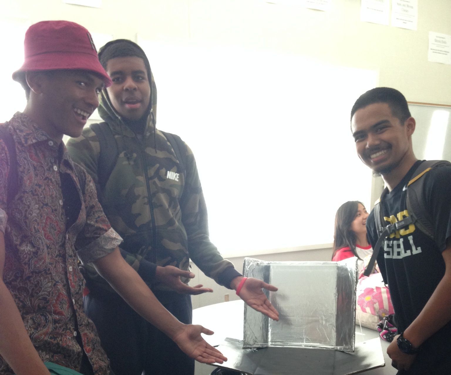 Cardboard Solar Thermal Cooker