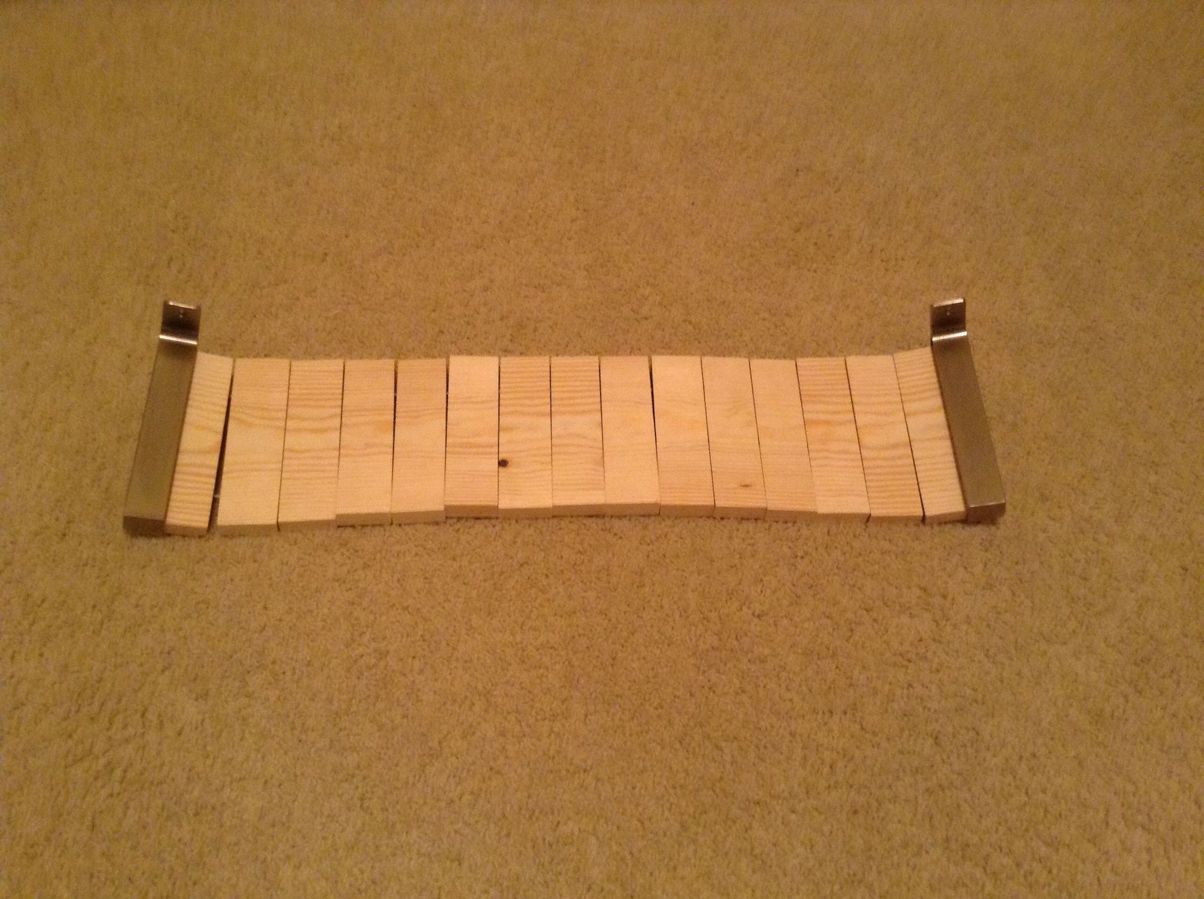 Rope Bridge Shelf