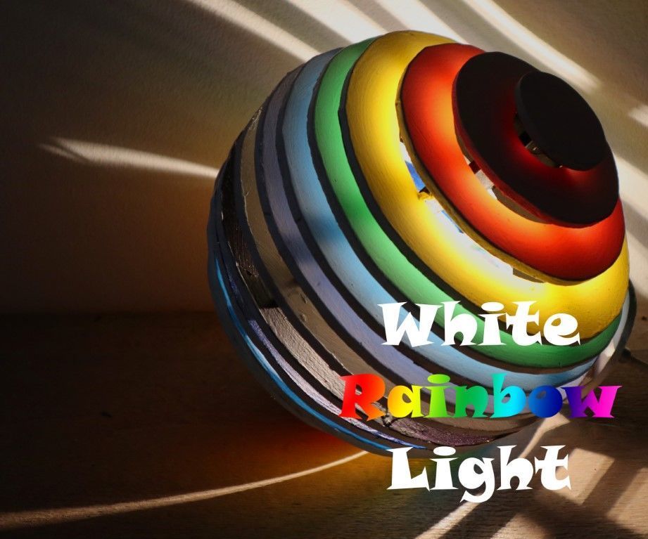White Rainbow Light