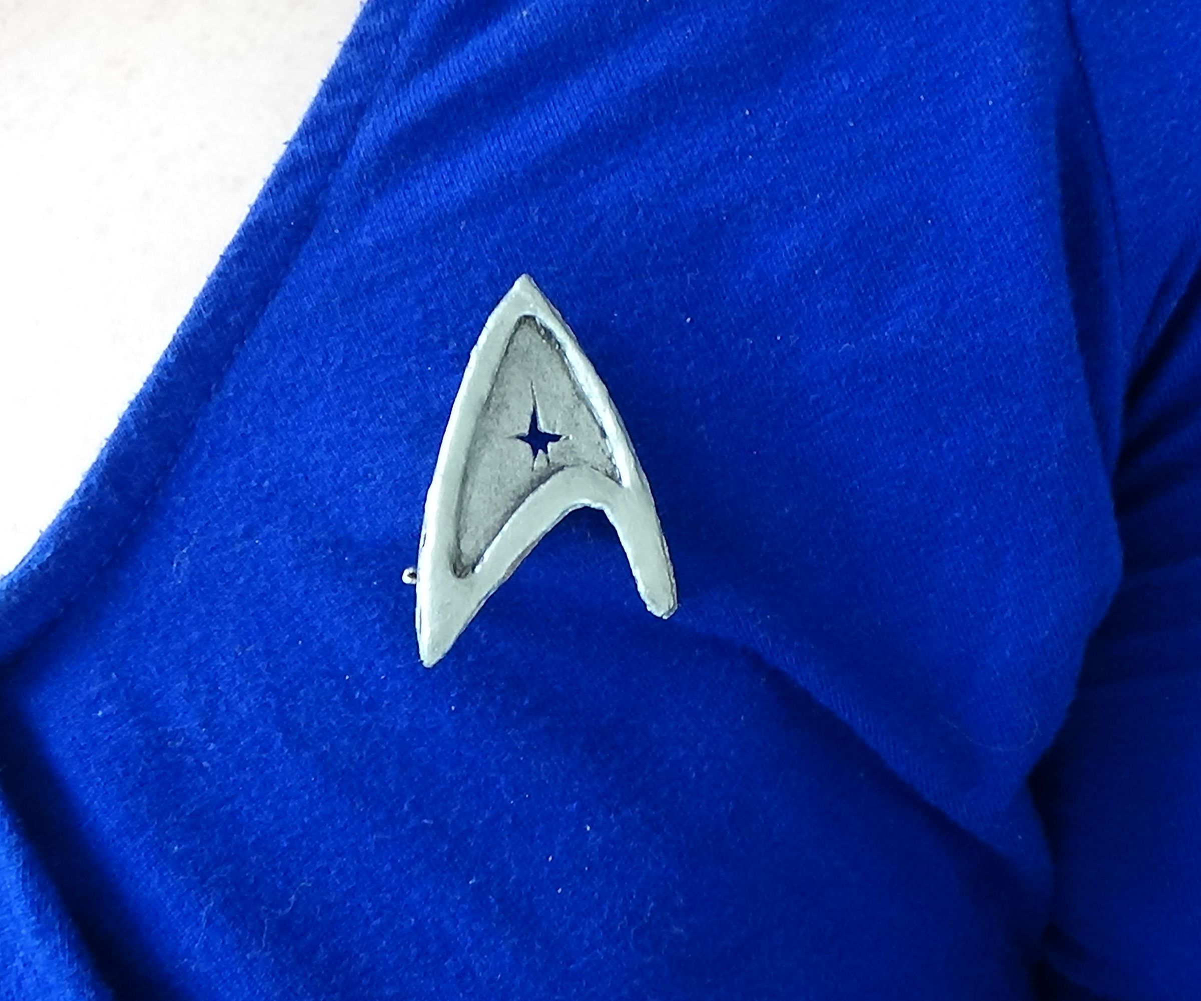 Upcycled Star Trek Combadge