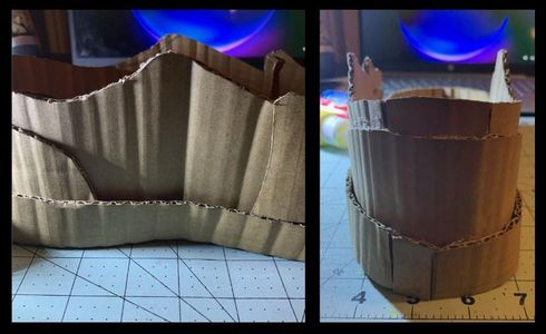 Cardboard Air Jordan 1s Mids That Glow in the Dark : 11 Steps (with ...