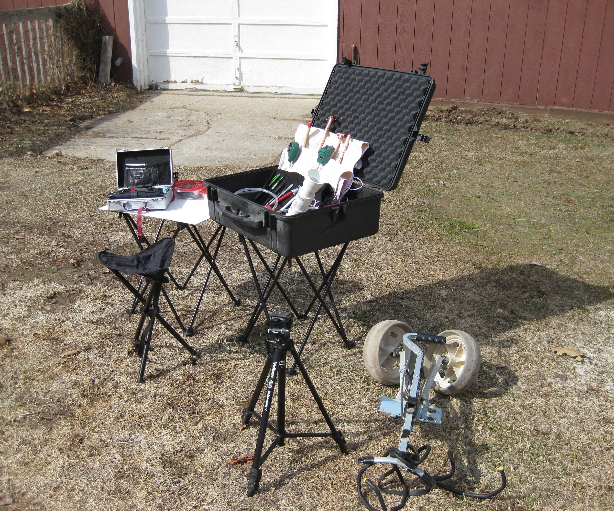 PORTABLE ANT STUDY FIELD WORKSTATION