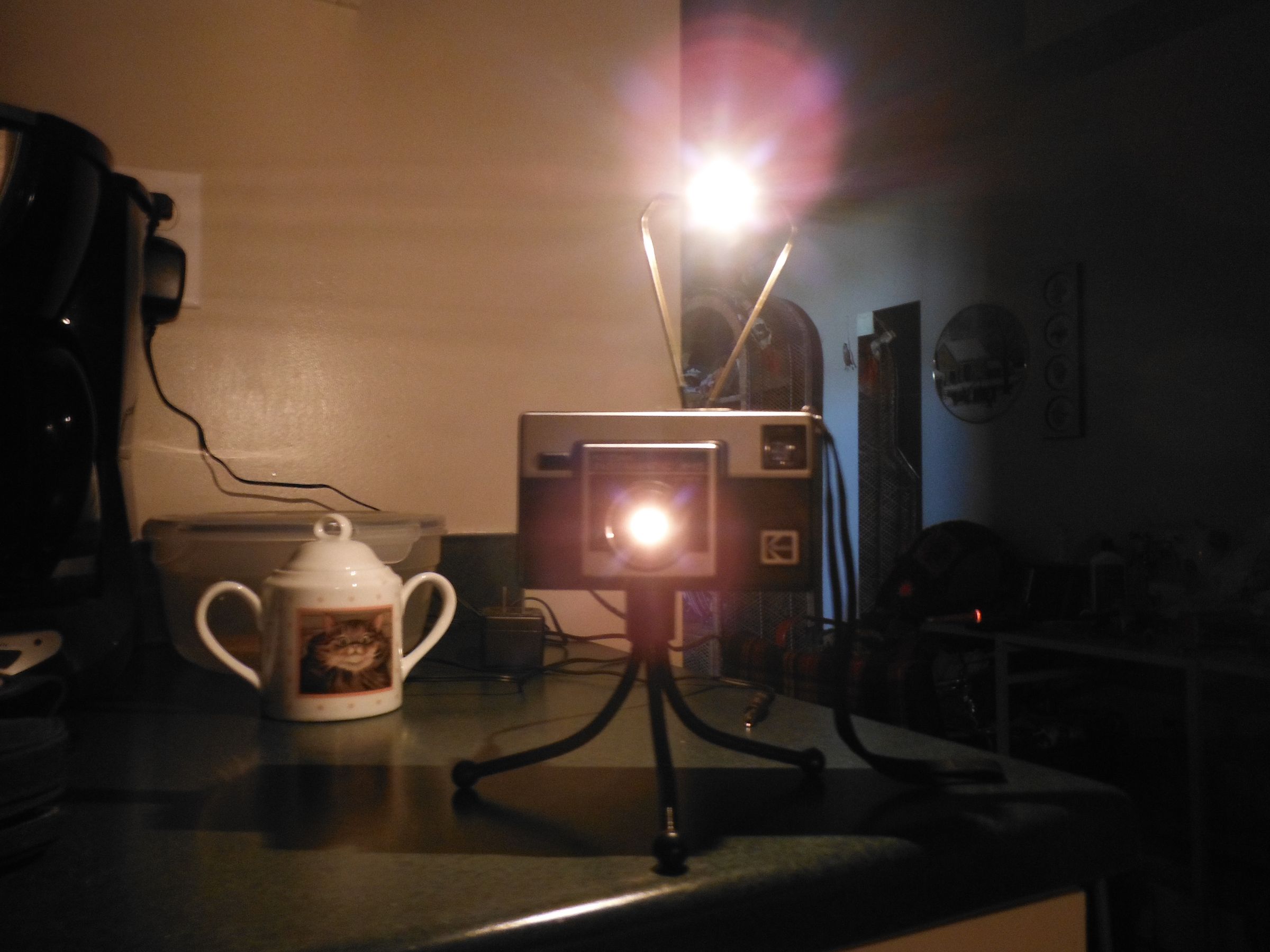 Funky Lamp From an Old Instamatic!